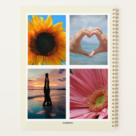 Foto Daily Planner Vrouw Guitar Player HAMbWG (Achterkant)