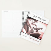 Foto Daily Planner Vrouw Guitar Player HAMbWG (Display)
