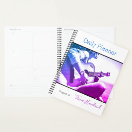 Foto Daily Planner Vrouw Guitar Player HAMbWG
