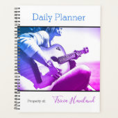 Foto Daily Planner Vrouw Guitar Player HAMbWG (Voorkant)