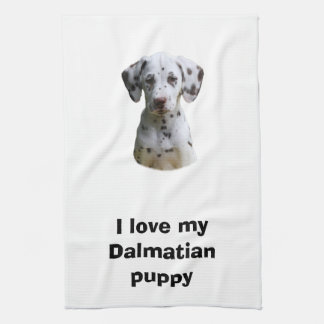 Foto Dalmatische puppy Theedoek