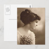  foto Dames Briefkaart (Voorkant / Achterkant)