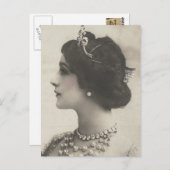  foto Dames Briefkaart (Voorkant / Achterkant)