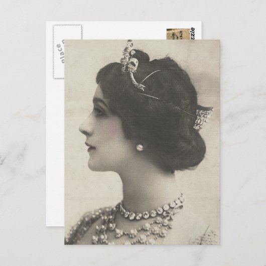  foto Dames Briefkaart (Voorkant / Achterkant)