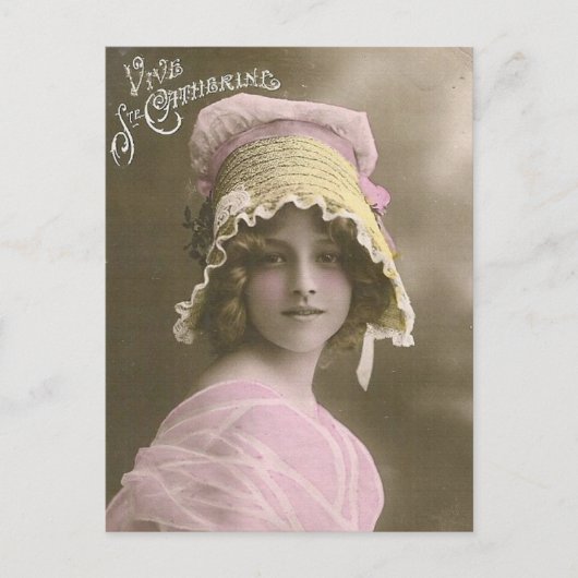 foto Dames Briefkaart (Voorkant)