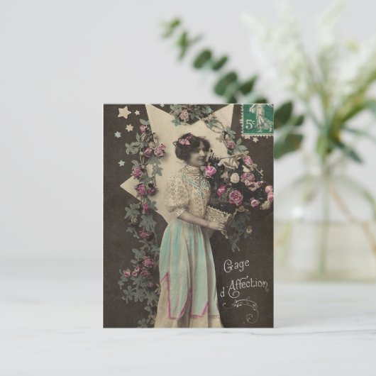  foto-dames-postkaarten briefkaart (Staand voorkant)