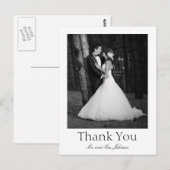  foto dank je wel briefkaart (Voorkant / Achterkant)