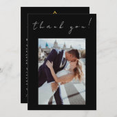 Foto Dank u Bruiloft Kaart-Twin Flame Symbol- Kaart (Voorkant / Achterkant)