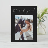 Foto Dank u Card-Twin Flame bruiloft thema- Kaart (Staand voorkant)