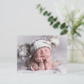 Foto Dank u Geboorteaankondiging Post Kaart (Staand voorkant)