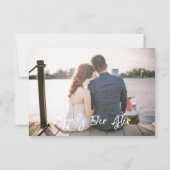 FOTO DANK U KAART RUSTIEKE HOUTEN HARTEN GESNEDEN (Achterkant)