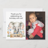 Foto Dankjewel Kinderen Bedankkaart (Voorkant)