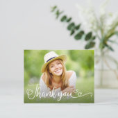 Foto Dankjewel van The Graduate Briefkaart (Staand voorkant)