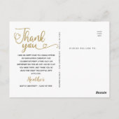 Foto Dankjewel van The Graduate Briefkaart (Achterkant)