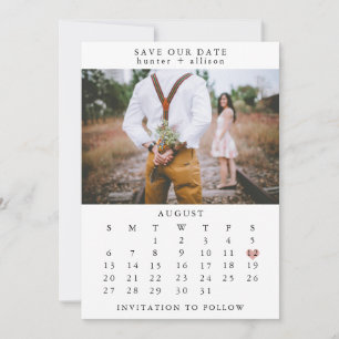 Foto: Date Calendar opslaan Save The Date