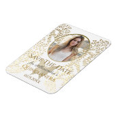 Foto: Date Quinceanera opslaan Magneet (Linkerzijde)