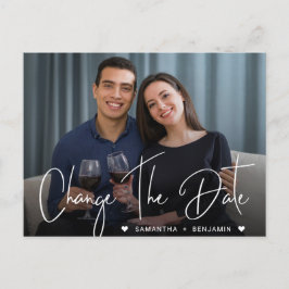 Foto: Datum aankondiging huwelijk wijzigen Briefkaart