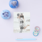 Foto: Datumbrochure opslaan Flyer (Enkel)