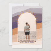 Foto: Dave Date Paars Oranje Weddenschap Kaart (Voorkant)