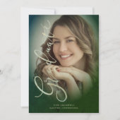 Foto de graduado moderno con un guión de elegante (Voorkant)