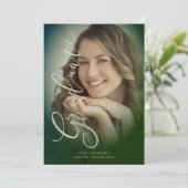 Foto de graduado moderno con un guión de elegante (Staand voorkant)