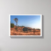 Foto - De oude windmolen Canvas Afdruk (Voorkant)
