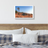 Foto - De oude windmolen Canvas Afdruk (Insitu (Slaapkamer))
