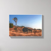 Foto - De oude windmolen Canvas Afdruk (Voorkant)