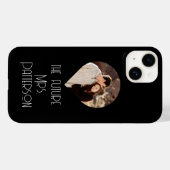 Foto De Toekomstige Mrs Modern Bruid Script Naam Case-Mate iPhone Case (Achterkant (horizontaal))