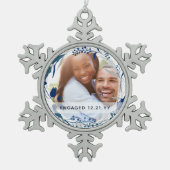 FOTO Decoratie 1e Kerstmis Getrouwd of Verloofd (Voorkant)