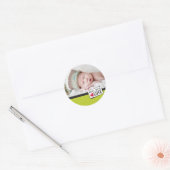 FOTO DECORATIEF LABEL :: gemaakt met liefde 1 (Envelop)