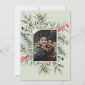 Foto Dennengroen Hulst Prettig Kerstfeest Feestdagenkaart (Voorkant)