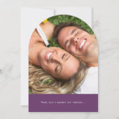 Foto die ik trouw met mijn vriendinnetje Typografi Kaart (Voorkant)