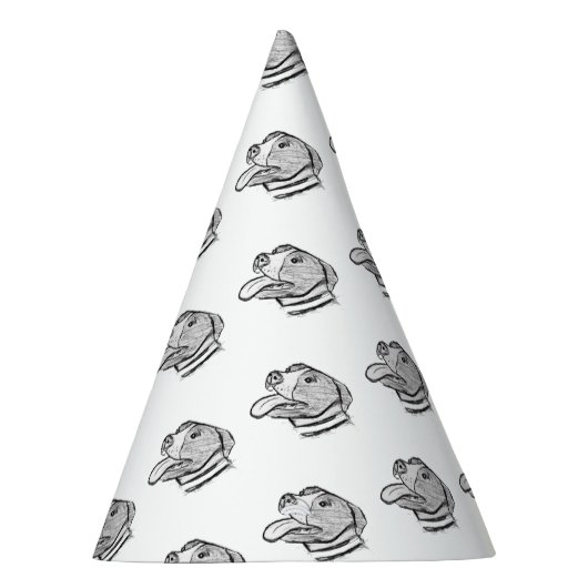 foto-dierenvriend met handtekening feesthoedjes (Rechts)