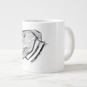 foto-dierenvriend met handtekening grote koffiekop (Voorkant rechts)