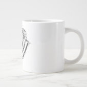 foto-dierenvriend met handtekening grote koffiekop (Rechts)