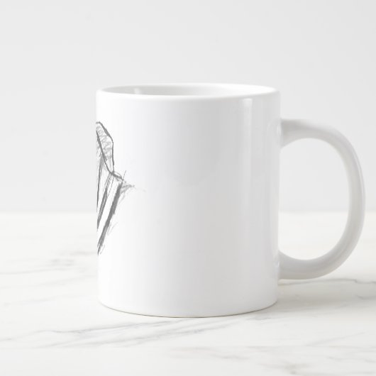 foto-dierenvriend met handtekening grote koffiekop (Rechts)