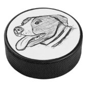 foto-dierenvriend met handtekening hockey puck (3/4)