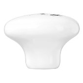 foto-dierenvriend met handtekening keramische knop (Zijkant)