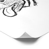 foto-dierenvriend met handtekening poster (Hoek)