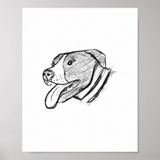 foto-dierenvriend met handtekening poster (Voorkant)