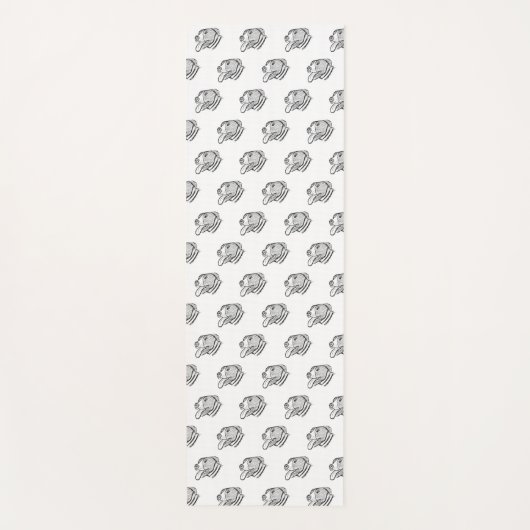 foto-dierenvriend met handtekening yogamat (Voorkant)