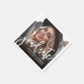 Foto diploma feest servetten (Hoek)