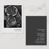 Foto direct 014 - Klassieke motorfietsen Visitekaartje (Voorkant / Achterkant)