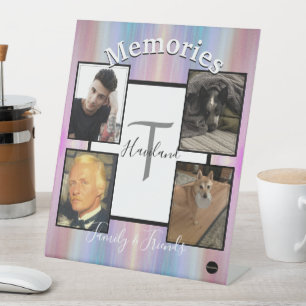 Foto display - HAMbyWG - Voetstukbord in elke kleu Reclamebord Met Voetstuk