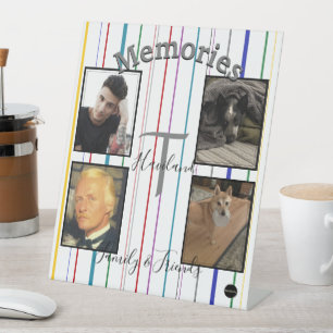 Foto display - HAMbyWG - Voetstukbord in elke kleu Reclamebord Met Voetstuk