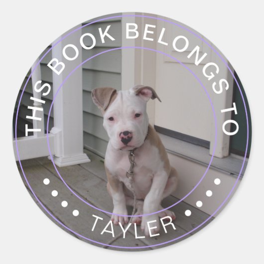 Foto Dit boek is van Ronde Sticker (Voorkant)