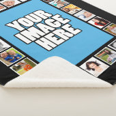 Foto DIY Collage gepersonaliseerd Sherpa Deken (3/4)