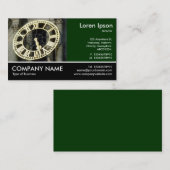 Foto: Dk Green - City Hall Clock Cardiff Visitekaartje (Voorkant / Achterkant)