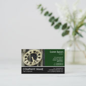 Foto: Dk Green - City Hall Clock Cardiff Visitekaartje (Staand voorkant)